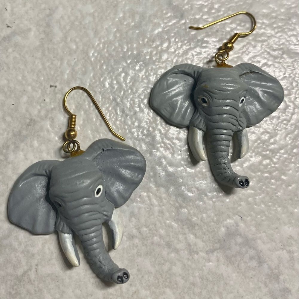Elephant earrings 